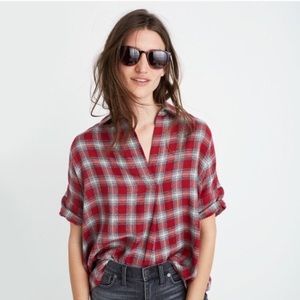 Madewell Button Back Courier Shirt in Fairfax